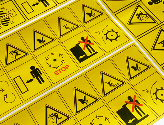 TOTAL發電機組組合貼紙